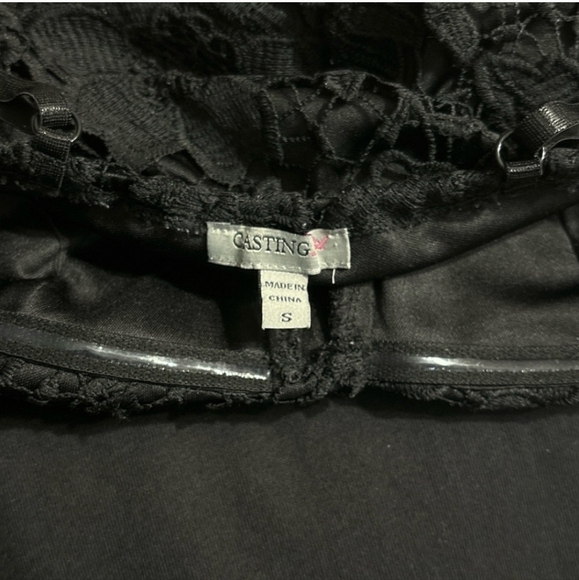 CASTING LA Lace Bustier Crop Top Cami - Picture 9 of 9